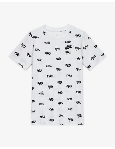 T-SHIRT JUNIOR NIKE B NSW SCRIPT NIKE AOP LBR