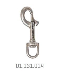 MOSCHETTONE INOX GIREVOLE 14mm