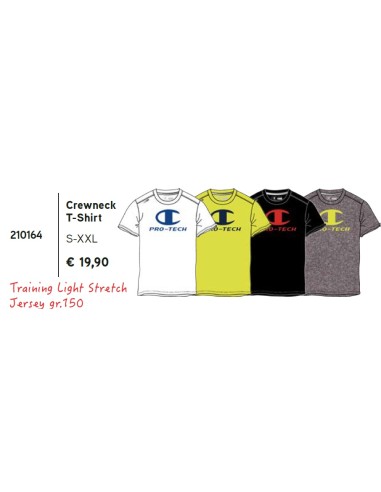 T-SHIRT CHAMPION PRO-TECH