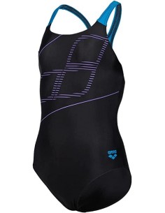 COSTUME GIRL ARENA GIRL'S SWIMSUIT SWIM PRO BACK LOG