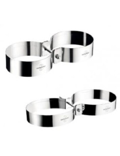 FASCE ACCIAIO INOX 171mm PER BIBO 10 + 10 FP 2