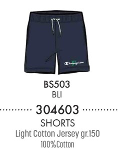 PANTALONCINI JUNIOR CHAMPION K-Short   Auth. Cott.Jersey At 2