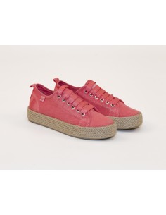 SCARPE IN TELA MOD. ADA COL. CORAL 2
