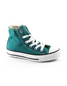 SCARPE JUNIOR CONVERSE ALL STAR HI VERDE BOTT. ALTE 2
