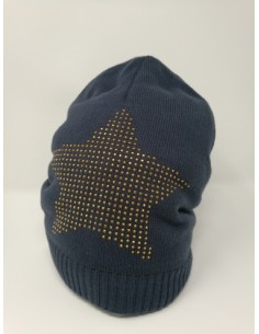 CAPPELLO GIRL CON STELLA BORCHIE BREKKA BLING BEANIE 2