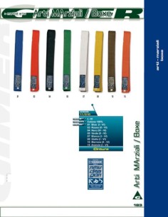 CINTURA ARTI MARZIALI 2