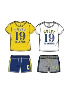COMPLETINO INFANT (T-SHIRT + SHORT) CHAMPION 2
