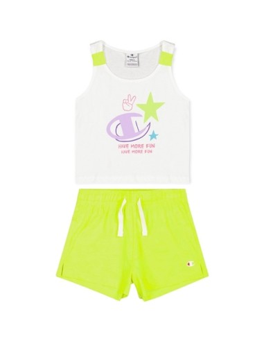 COMPLETINO GIRL (CANOTTA + SHORT) CHAMPION K-Completo  Auth. Cott.Jersey