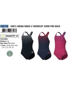 COSTUME GIRL ARENA mod. KIKKO V SWIMSUIT SWIM PRO B