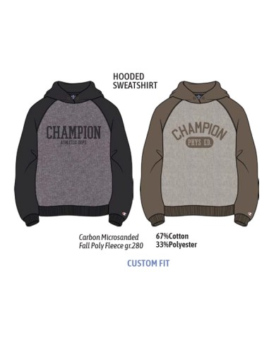 FELPA CON CAPPUCCIO CHAMPION Hooded Sweatshirt