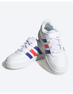 SCARPE JUNIOR CON STRAPP0 ADIDAS BREAKNET 2.0 EL K