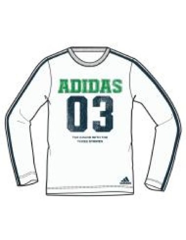 T-SHIRT JUNIOR MANICHE LUNGHE ADIDAS WINTER FAV GRAPHIC