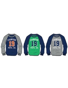 T-SHIRT JUNIOR MANICHE LUNGHE BICOLORE CHAMPION NINETEEN