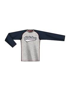 T-SHIRT MANICHE LUNGHE JUNIOR ADIDAS AthS LS TEE