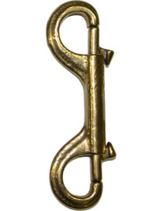 MOSCHETTONE DOPPIA LUCE CORTO BRONZO