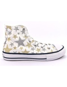 SCARPE JUNIOR CONVERSE ALTE CT AS HI stelline