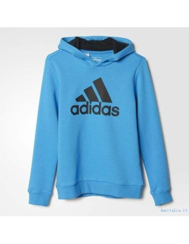 FELPA JUNIOR CON CAPPUCCIO ADIDAS YB ESS LOGO HOOD