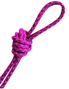 FUNE METALLIZZATA MAGENTA SCURO-ARGENTO PASTORELLI NEW...