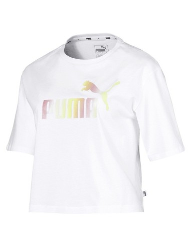 T-SHIRT CORTA PUMA ESS CROPPED LOGO