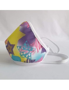 MASCHERINA LAVABILE JUNIOR STELLE