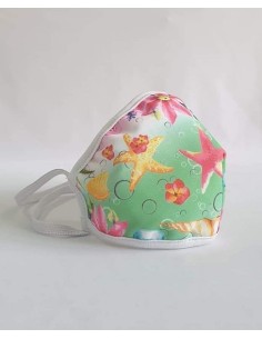 MASCHERINA LAVABILE JUNIOR STELLE MARINE