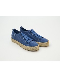 SCARPE IN TELA MOD. ADA COL. AZZURRO